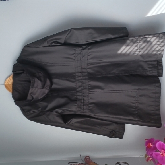 Kenneth cole new york dressy black hooded jacket - Picture 10 of 11